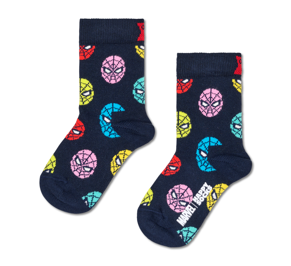 Happy Socks παιδικές πολύχρωμες κάλτσες Spidey P004433