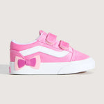 Vans Old Skool V Bow παιδικά sneakers για κορίτσια Φούξια VN000E9WFRQ1 (21-26)