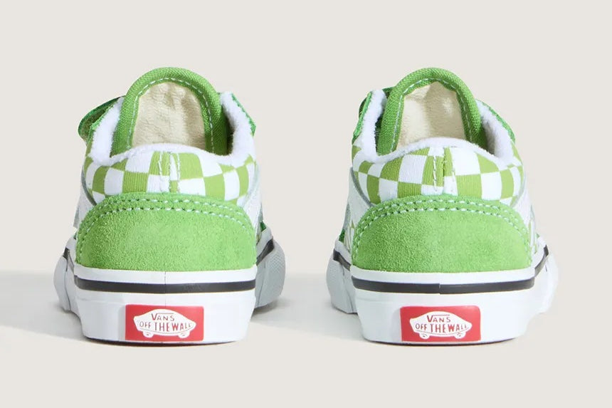 Vans Old Skool V παιδικά sneakers για αγόρι/κορίτσι Πράσινο ανοιχτό VN000CTGFPB1