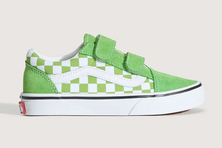 Vans Old Skool V παιδικά sneakers για αγόρι/κορίτσι πράσινο ανοιχτό VN000CYDFPB1