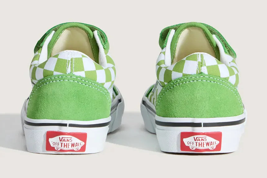 Vans Old Skool V παιδικά sneakers για αγόρι/κορίτσι πράσινο ανοιχτό VN000CYDFPB1
