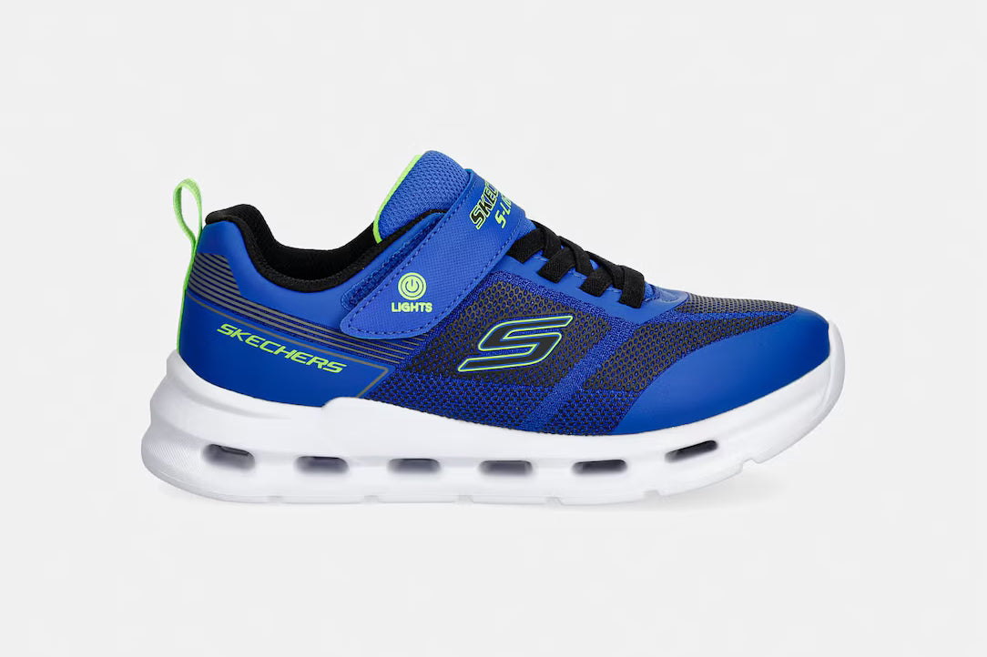 Skechers παιδικά αθλητικά παπούτσια με φωτάκια Μπλε 400240L/BLBK