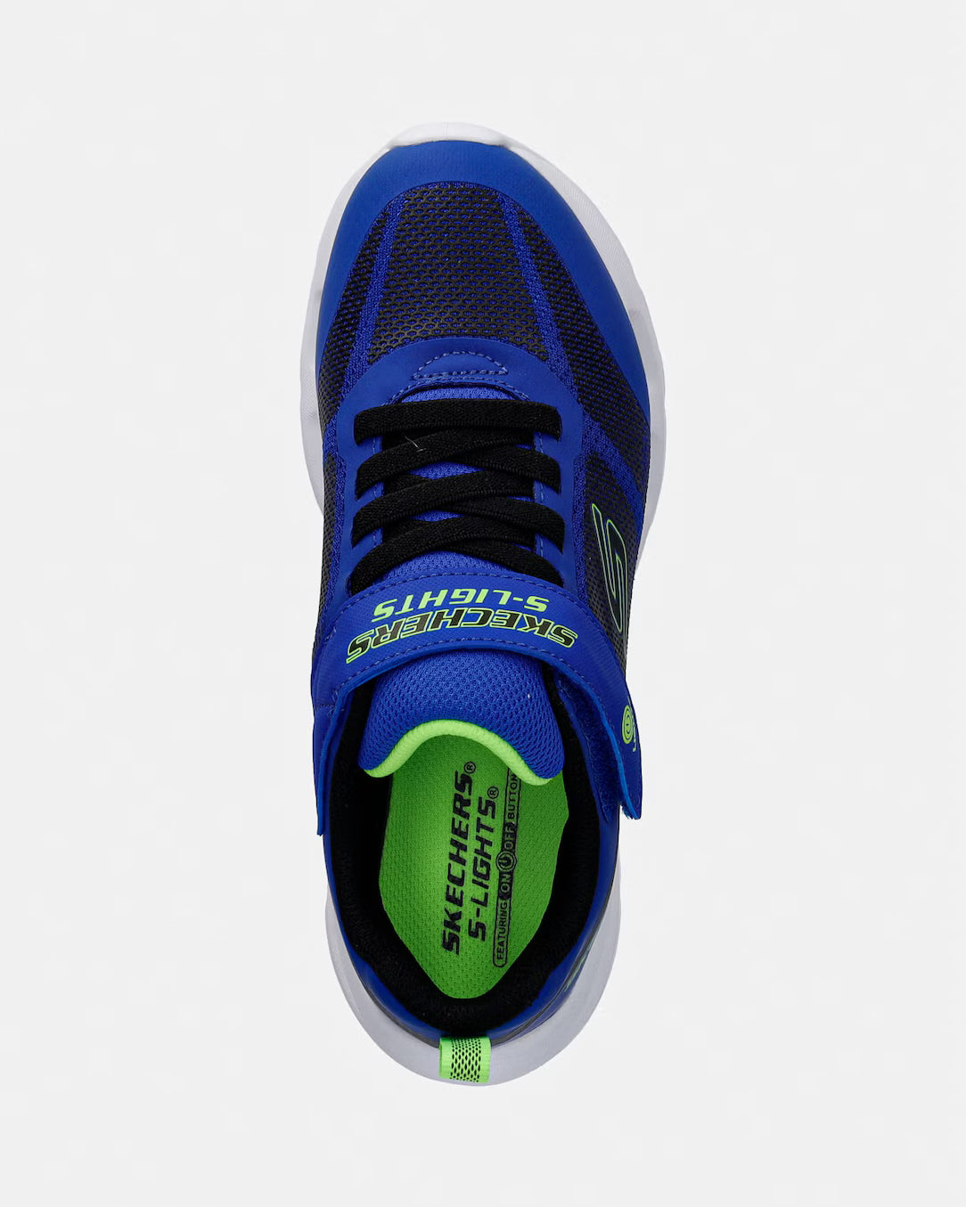 Skechers παιδικά αθλητικά παπούτσια με φωτάκια Μπλε 400240L/BLBK