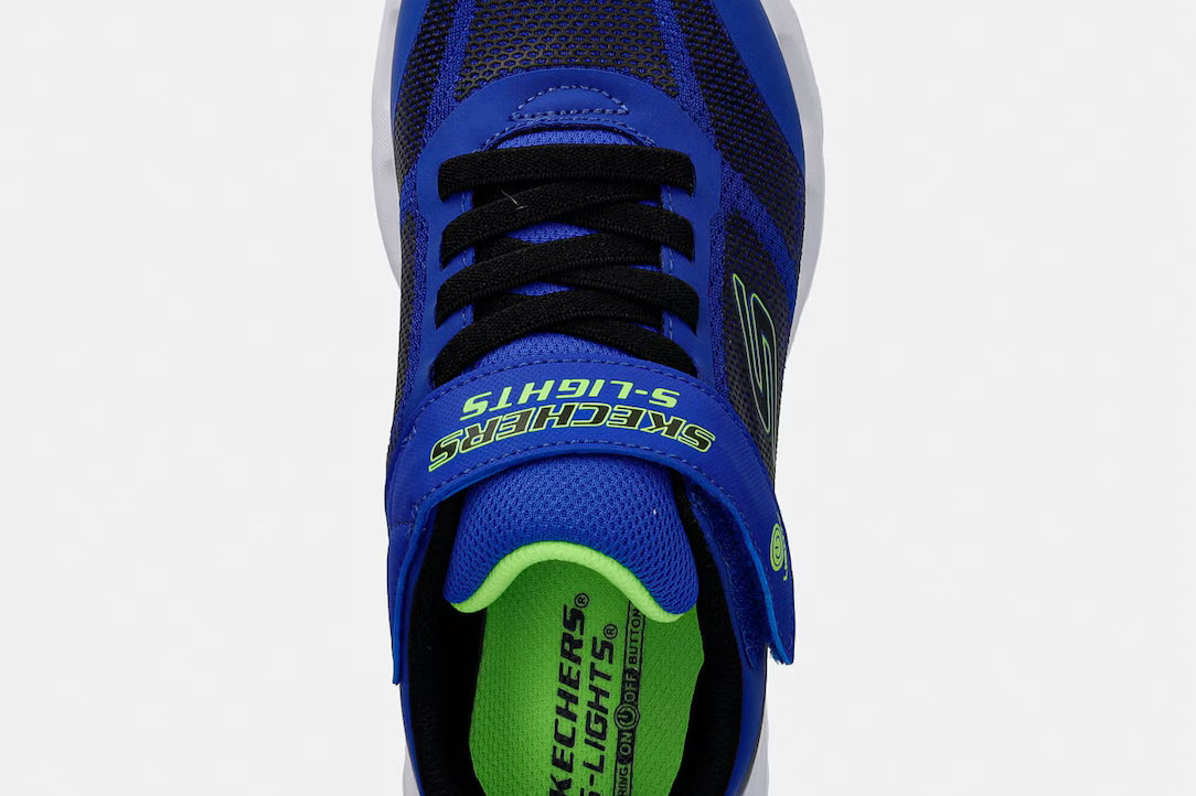 Skechers παιδικά αθλητικά παπούτσια με φωτάκια Μπλε 400240L/BLBK