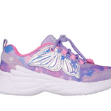 Skechers παιδικά αθλητικά παπούτσια με φωτάκια για κορίτσια 303055L/LVPK