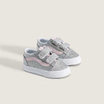 Vans Old Skool V παιδικά sneakers για κορίτσι Glitter VN000VB2HN31