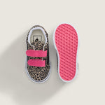 Vans παιδικά sneakers για κορίτσι Old Skool V LEOPARD POP Incense/Pink Velvet VN000VB2HO81