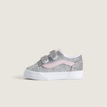 Vans Old Skool V παιδικά sneakers για κορίτσι Glitter VN000VB2HN31