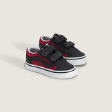 Vans Old Scool V παιδικά sneakers για κορίτσια Μαύρο glitter VN000CTGREB1