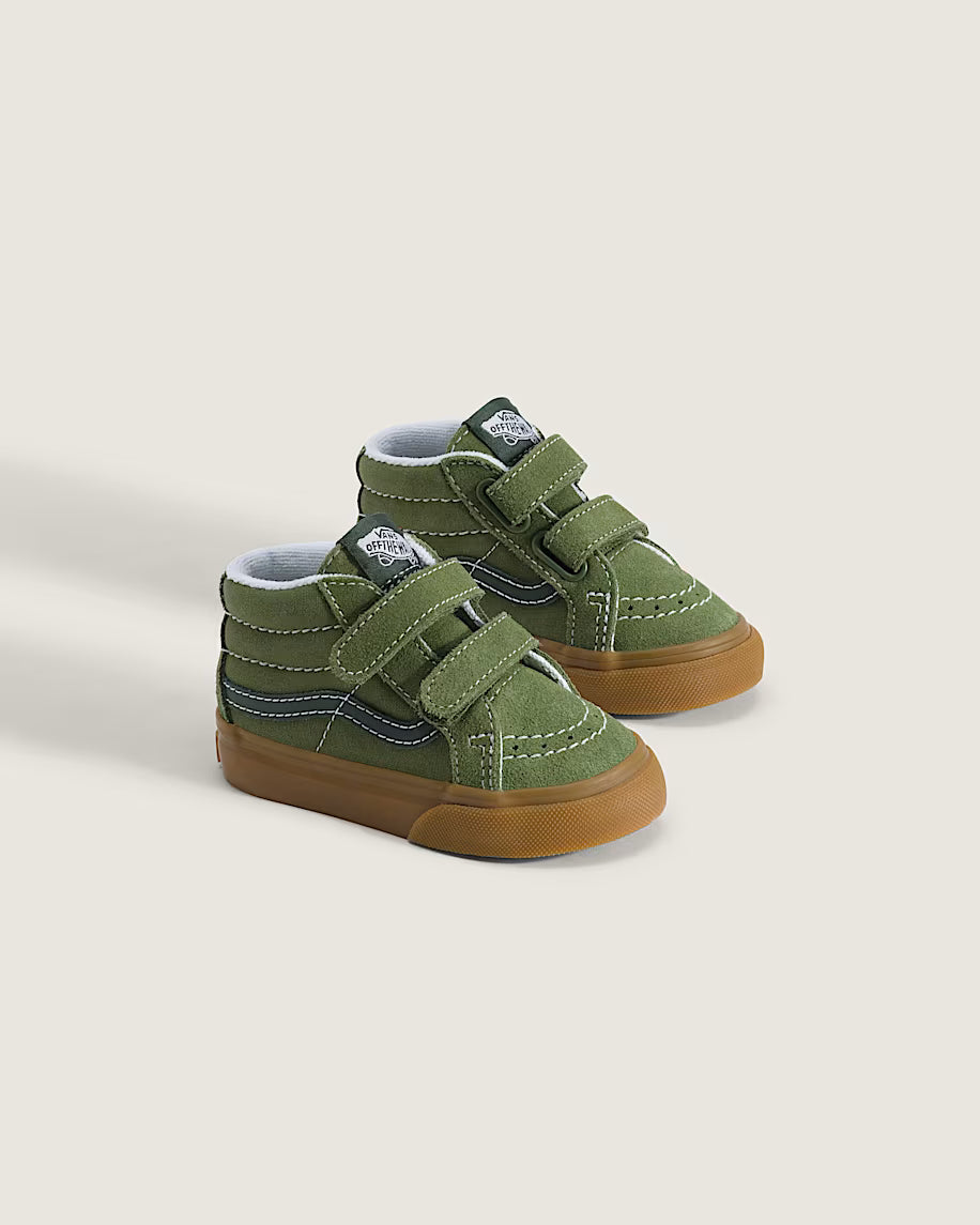 Vans Sk8-Mid Reissue V παιδικά sneakers μποτάκια για αγόρι/κορίτσι Χακί VN000YOVGRK1