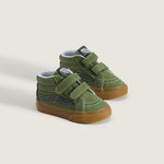Vans Sk8-Mid Reissue V παιδικά sneakers μποτάκια για αγόρι/κορίτσι Χακί VN000YOVGRK1