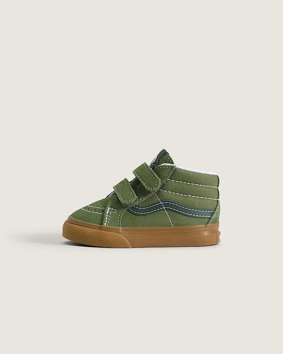 Vans Sk8-Mid Reissue V παιδικά sneakers μποτάκια για αγόρι/κορίτσι Χακί VN000YOVGRK1