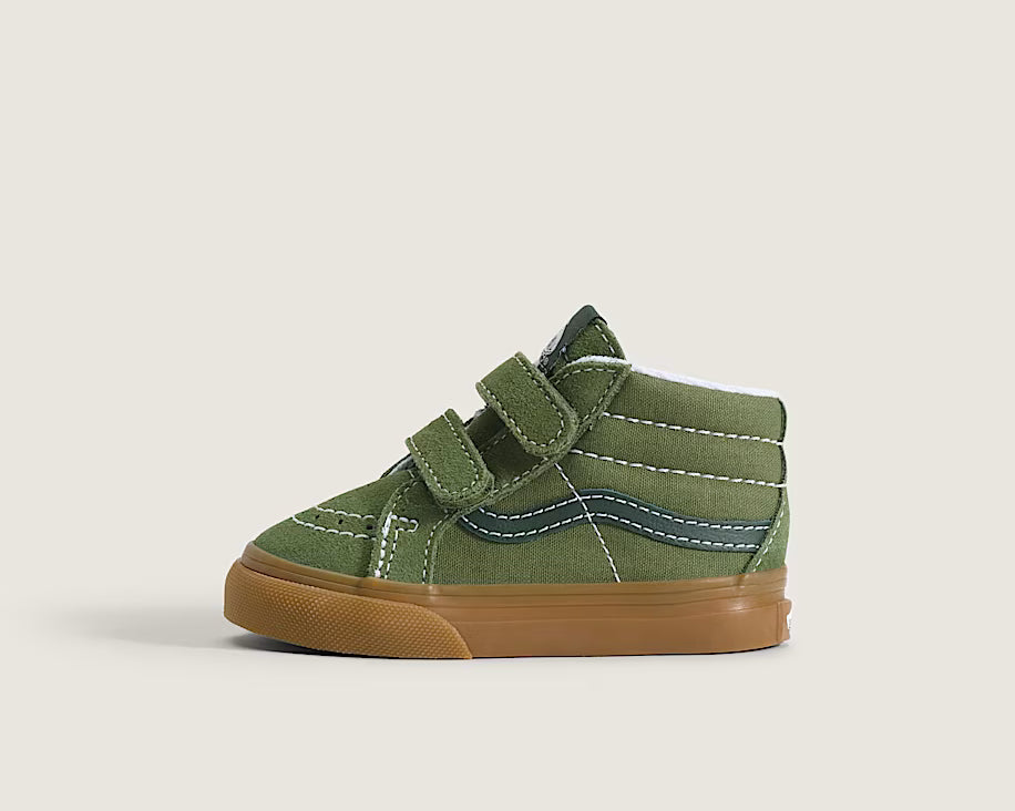 Vans Sk8-Mid Reissue V παιδικά sneakers μποτάκια για αγόρι/κορίτσι Χακί VN000YOVGRK1