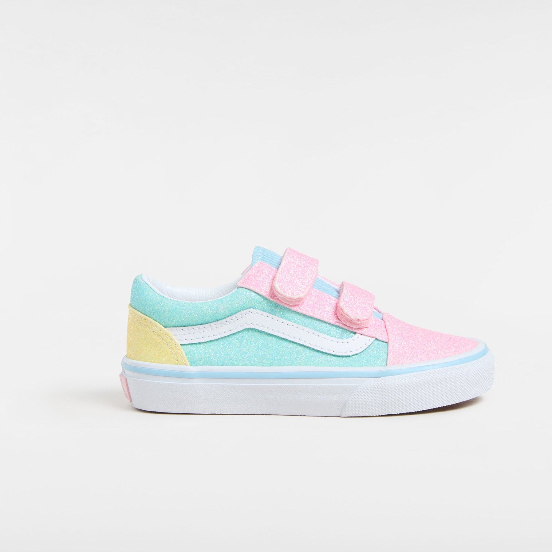 Vans Old Skool V sneakers για κορίτσια Pastel Glitter VN000CYAZQP1