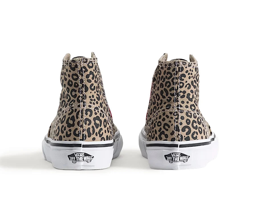 Vans εφηβικά sneakers μποτάκια για κορίτσι Authentic Hi 2.0 LEOPARD POP Incense/Pink Velvet VN000V93HO81
