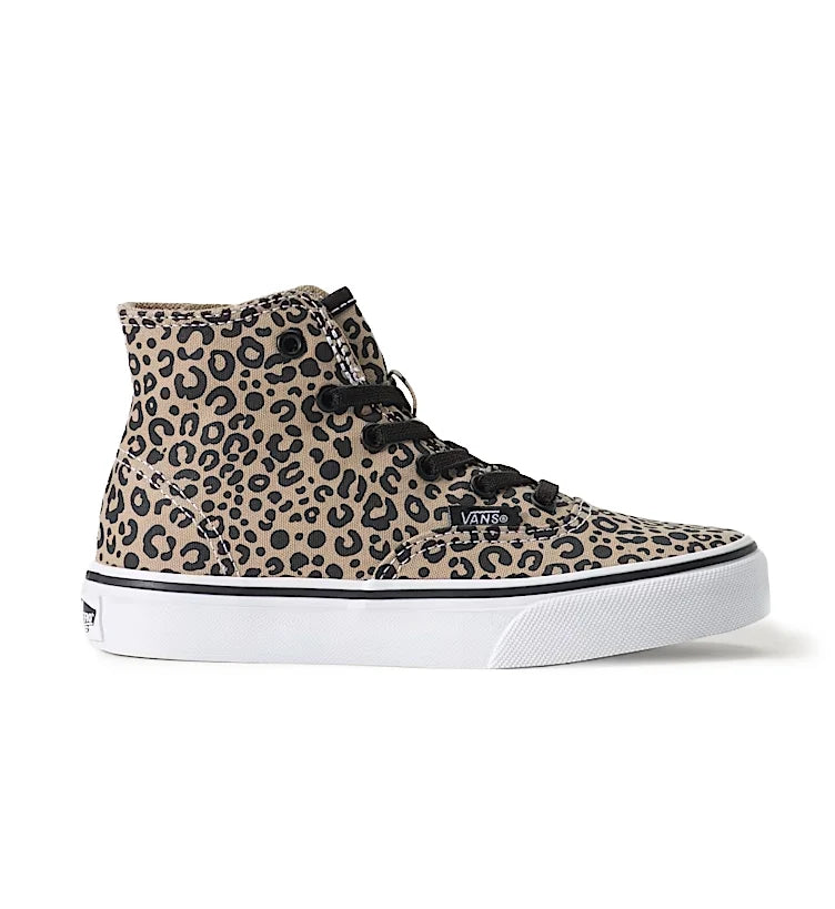 Vans εφηβικά sneakers μποτάκια για κορίτσι Authentic Hi 2.0 LEOPARD POP Incense/Pink Velvet VN000V93HO81
