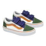 Vans Old Skool V παιδικά sneakers αγόρι/κορίτσι Twill Block Multi VN0A38HD6GL1