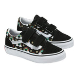 Vans Old Skool V παιδικά sneakers κορίτσι VN0A38HDBOV1 Μαύρα