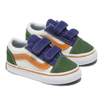 Vans Old Skool V παιδικά sneakers αγόρι/κορίτσι VN0A38JN6GL1 TWILL BLOCK MULTI