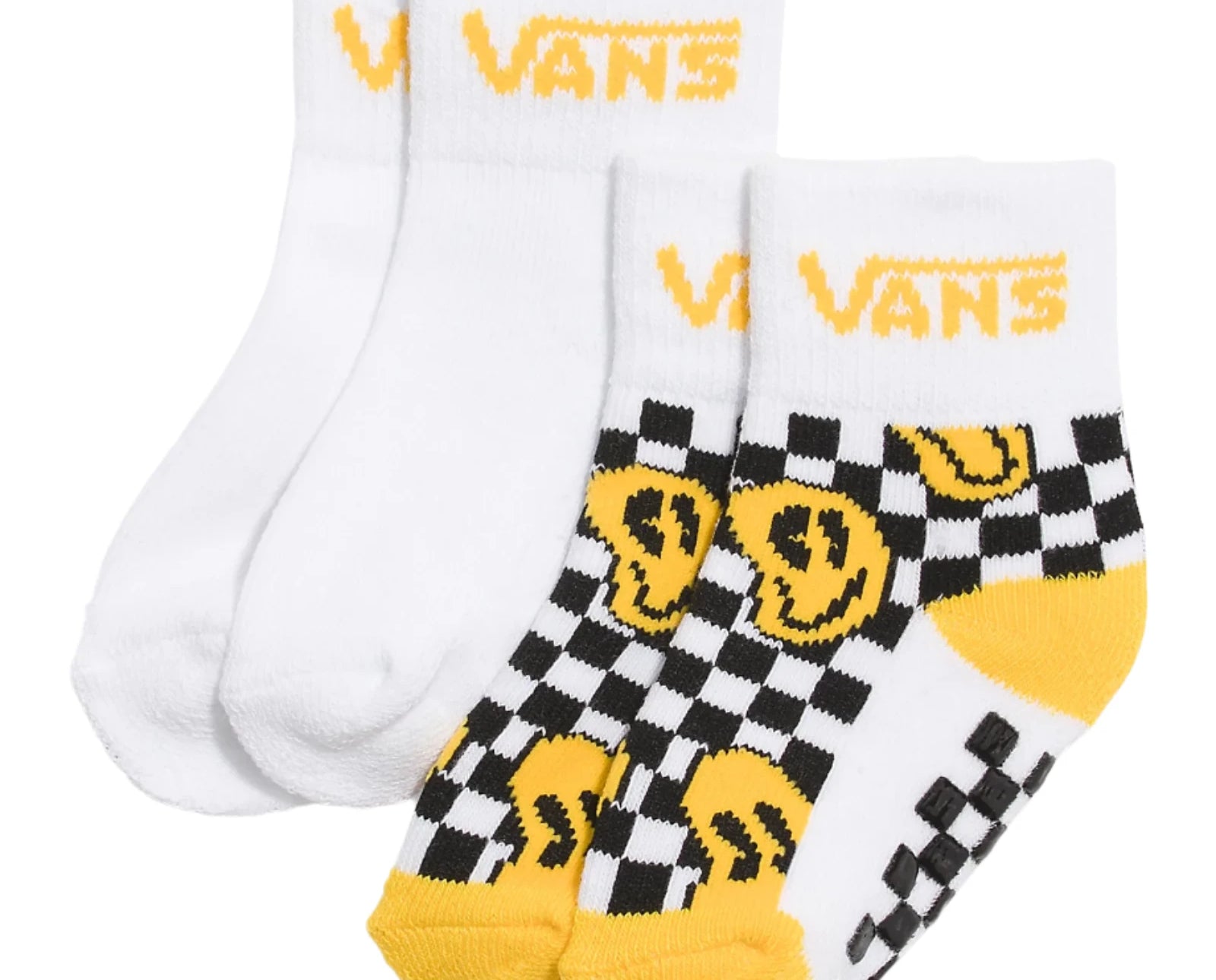 Vans παιδικές κάλτσες 2 pack για αγόρι/κορίτσι Λευκές VN0A7PTC85W1