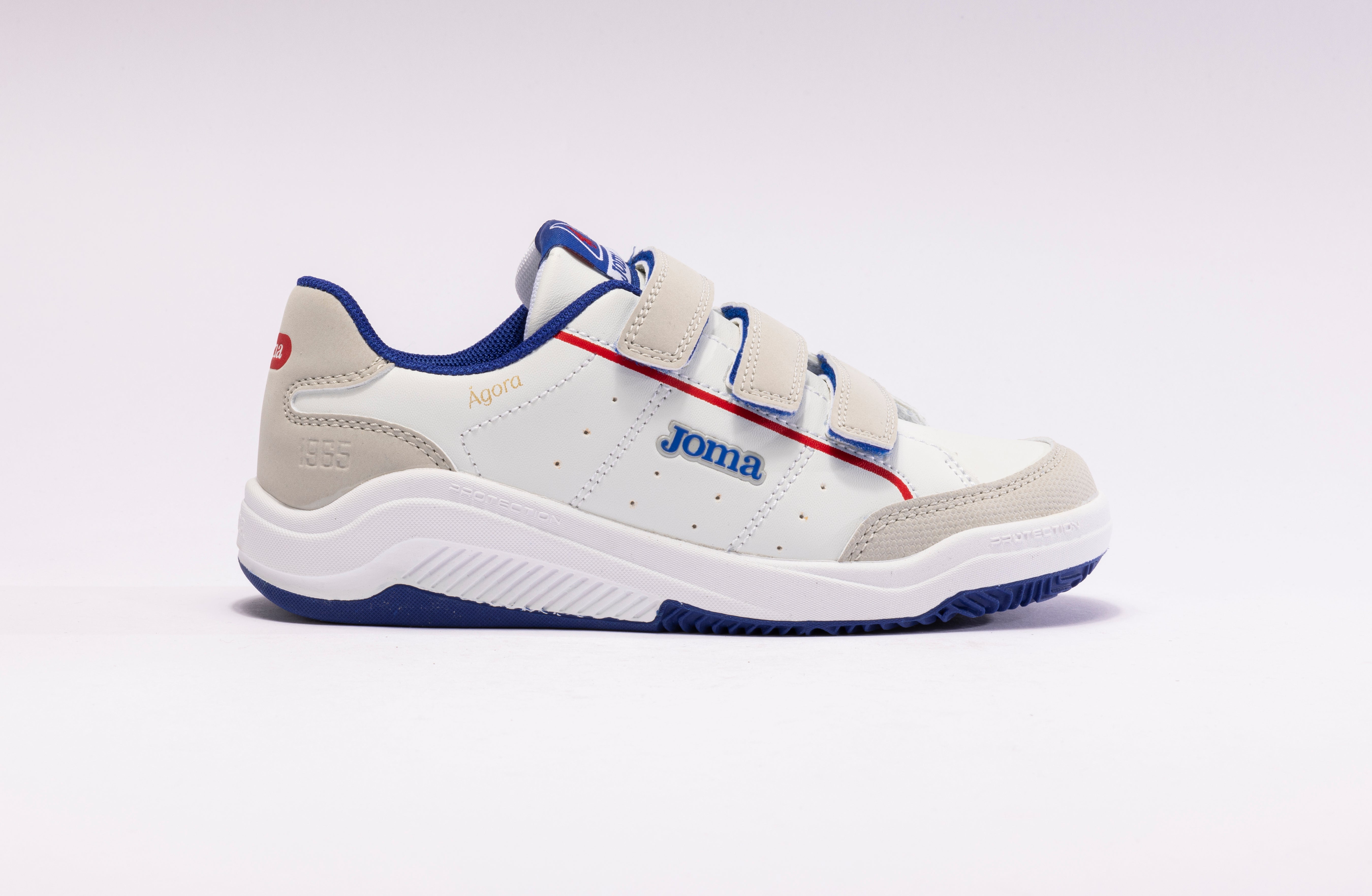 Joma παιδικά sneakers αγόρι Λευκά WAGOS2404V Agora JR 2404 White Blue