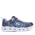 Skechers παιδικά αθλητικά παπούτσια με φωτάκια για κορίτσια Boogie Love 303257L/NVMT