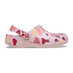 Crocs Classic VDay Clog για κορίτσια 209754-7CI Pink Milk Hearts