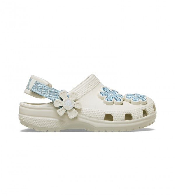 Crocs Denim Flower clog για κορίτσια Μπεζ 212512-2MD