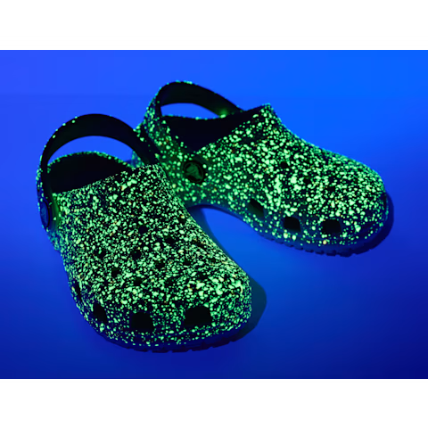 Crocs clogs για αγόρι/κορίτσι (φωσφορίζουν στο σκοτάδι) 212495-2MT Classic Glow Paint Splatter
