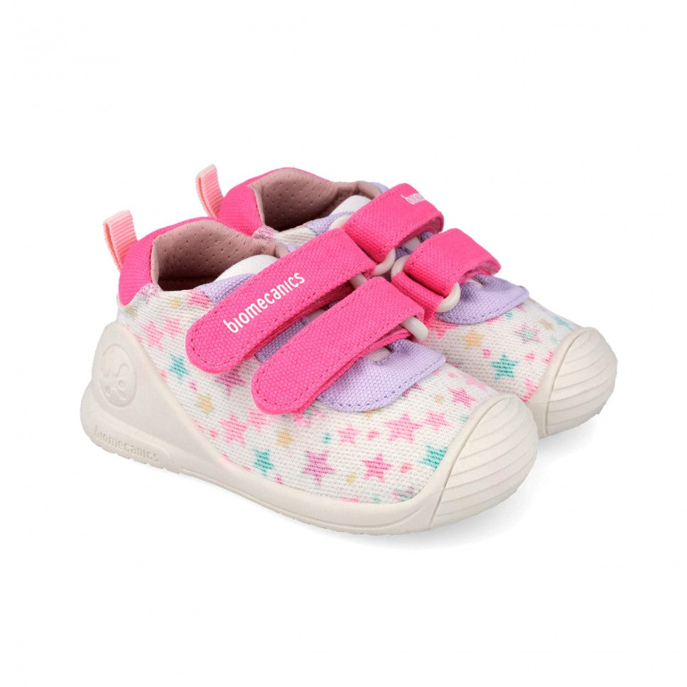 Biomecanics παιδικά ανατομικά sneakers για τα πρώτα βήματα Λευκό 262176-B050
