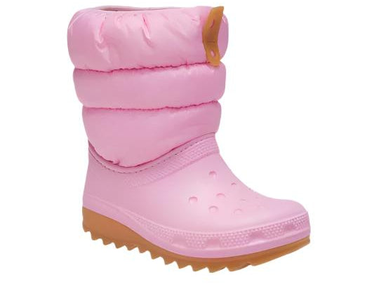 Crocs αδιάβροχα μποτάκια χιονιού για κορίτσια Classic neo puff boot 207683-6XQ (19-28no)