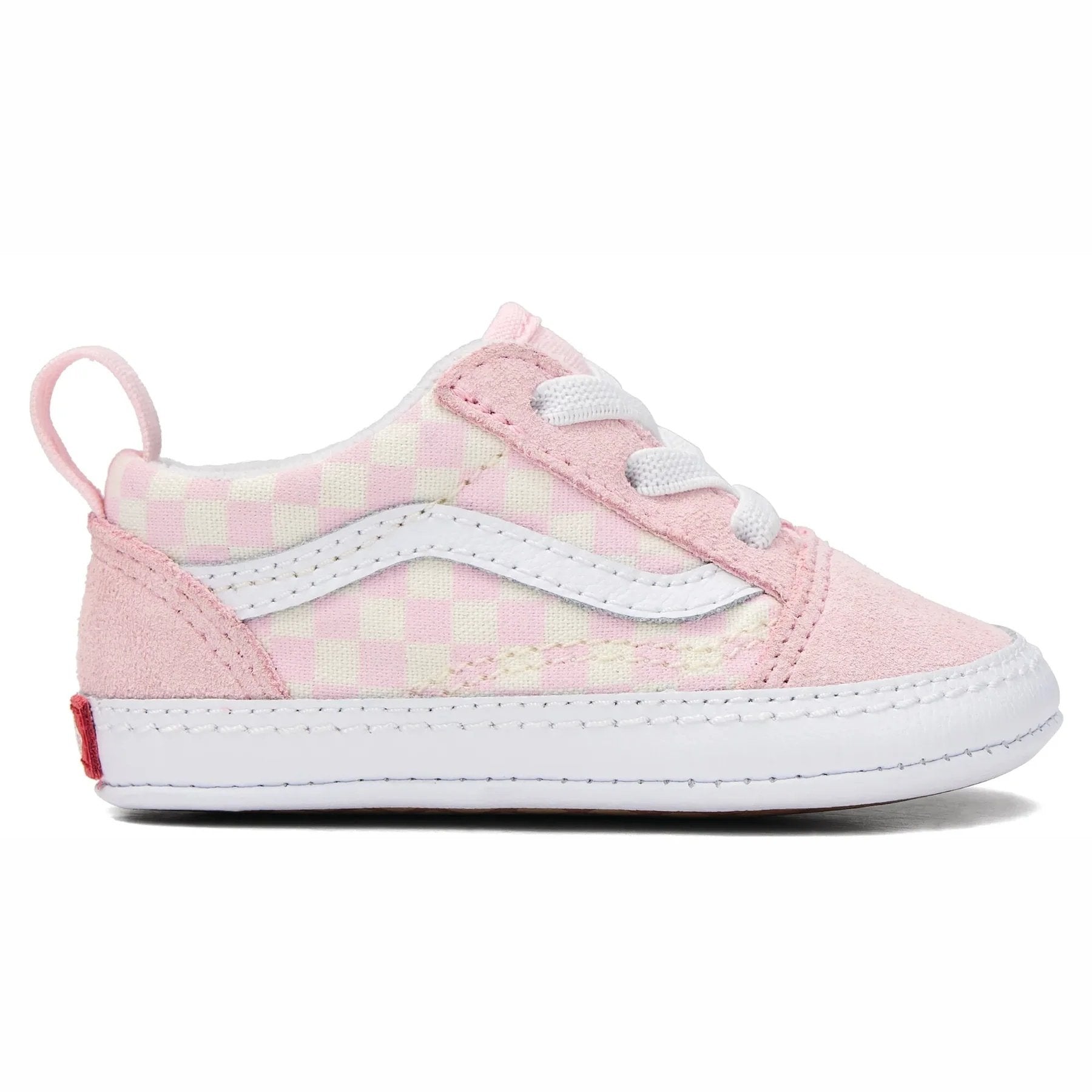 Vans Old Skool Crib βρεφικά παπουτσάκια αγκαλιάς VN000CS5O321 Checkerboard Pink Pastel