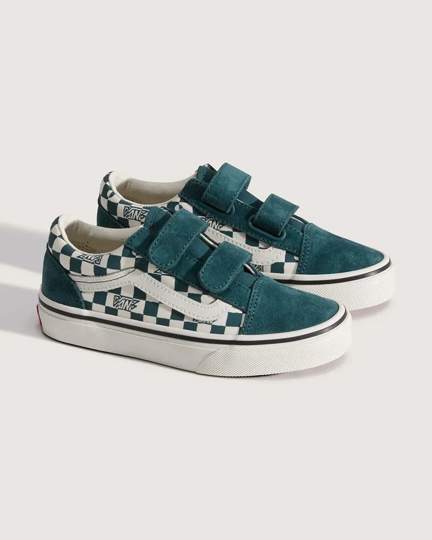 Vans old Skool V παιδικά sneakers για αγόρι/κορίτσι Πράσινο VN000CYAFRJ1