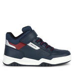 Geox μποτάκια για αγόρια Μπλε J Perth B. B - GBK+NYLON J367RB 054FU C0735 NAVY/RED