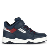 Geox μποτάκια για αγόρια Μπλε J Perth B. B - GBK+NYLON J367RB 054FU C0735 NAVY/RED