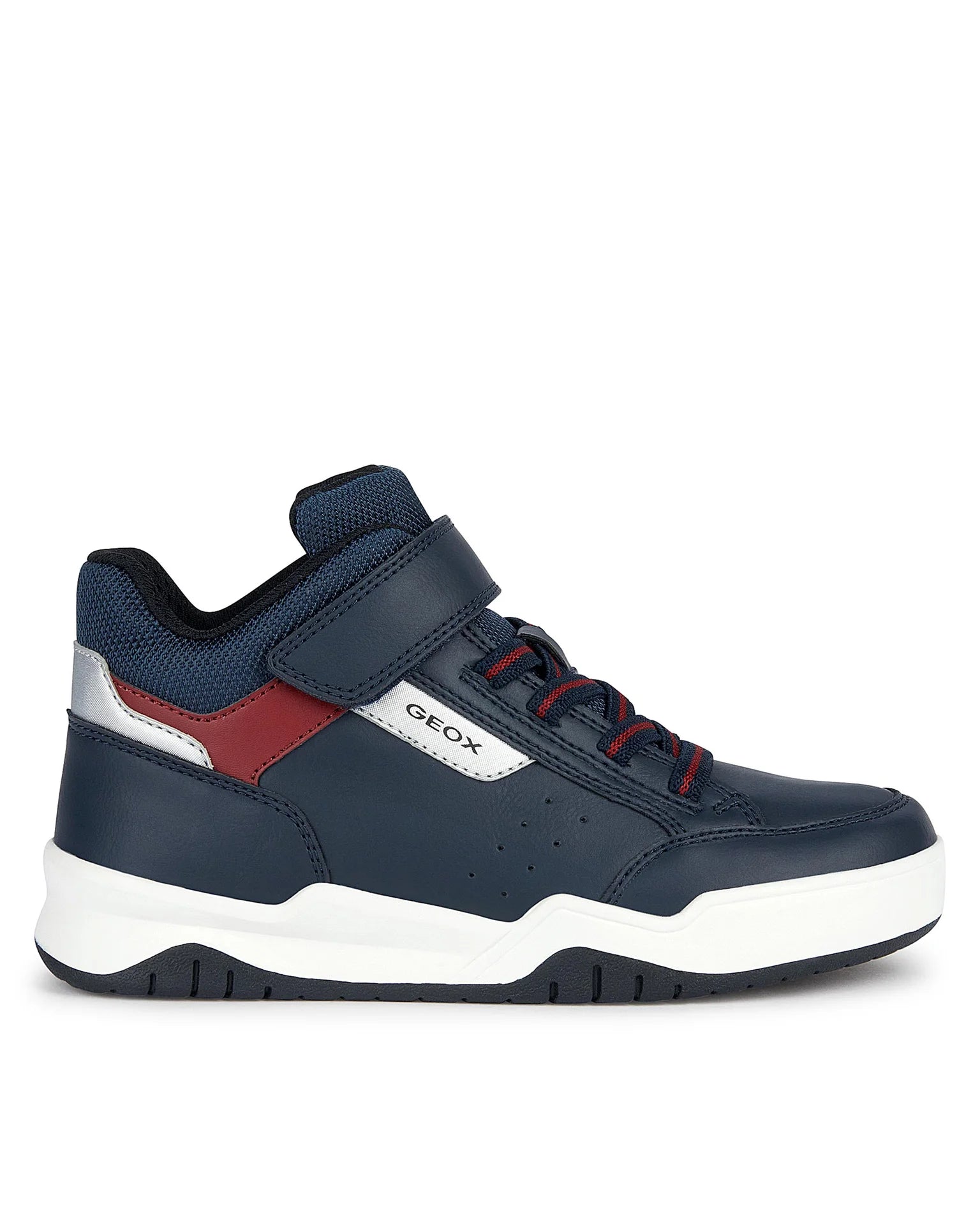 Geox μποτάκια για αγόρια Μπλε J Perth B. B - GBK+NYLON J367RB 054FU C0735 NAVY/RED