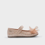 Mayoral παιδικές μπαλαρίνες για κορίτσια Χρυσό Glitter 46552 018