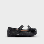 Mayoral παιδικές μπαλαρίνες για κορίτσια Μαύρο Glitter 46552 016