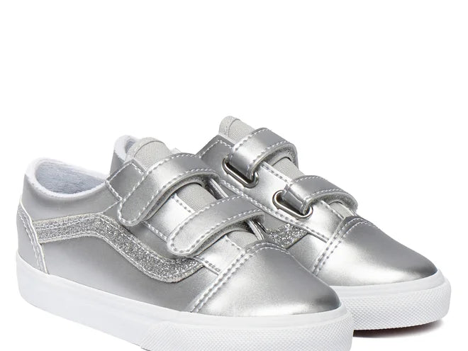 Vans παιδικά sneakers για κορίτσια Old Skool V Dazzled LUNAR ROCK VN000CTG7VF1