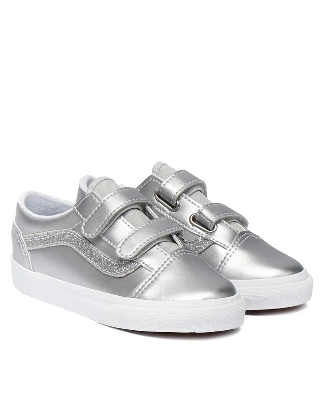 Vans παιδικά sneakers για κορίτσια Old Skool V Dazzled LUNAR ROCK VN000CTG7VF1