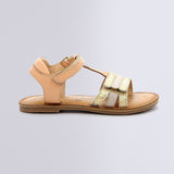 Kickers πέδιλα κορίτσι Diamanto Nude Metallise 895219-30 115 