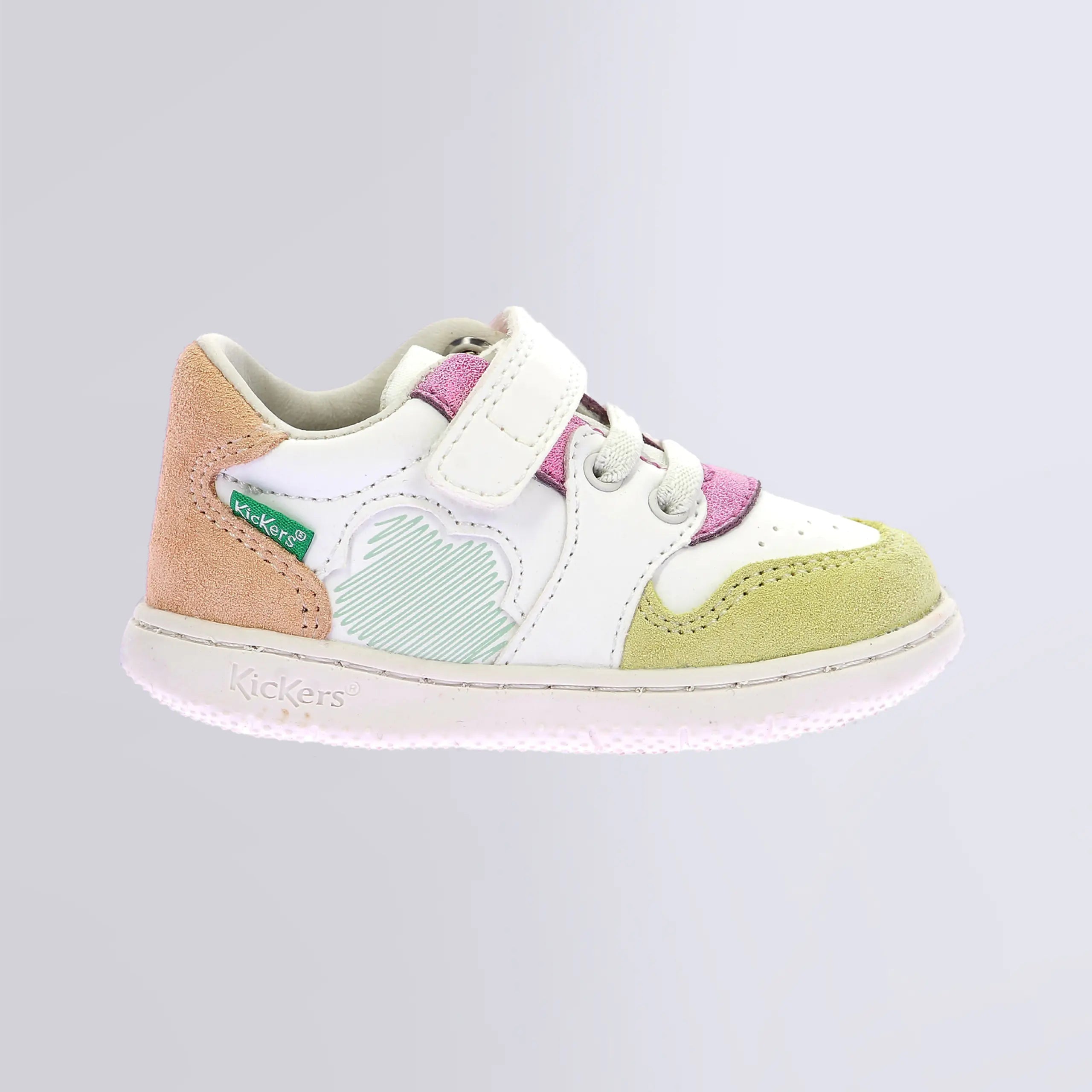 Kickers παιδικά sneakers για κορίτσια Kickbrownie 1213530-10 Multicolor