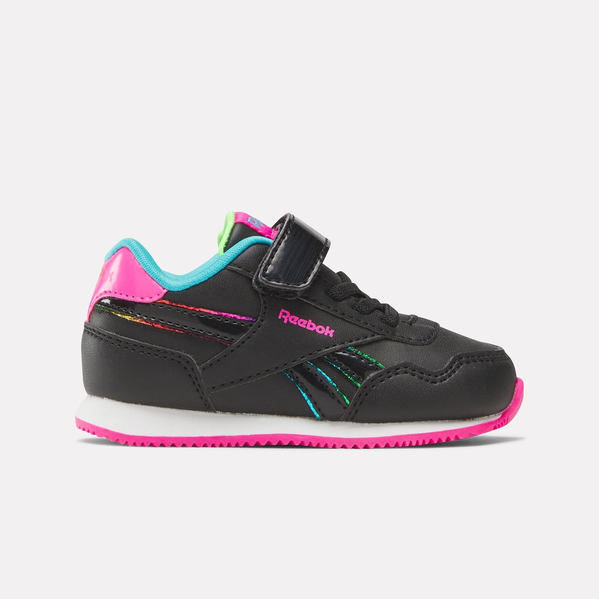 Reebok παιδικά αθλητικά παπούτσια κορίτσι Μαύρα Royal CL JOG 3.0 1V 100033287