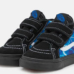 Vans παιδικά sneakers μποτάκια Sk8-Mid Reissu αγόρι Μαύρα VN0A5DXDY611 Glow Lightning Black/Blue