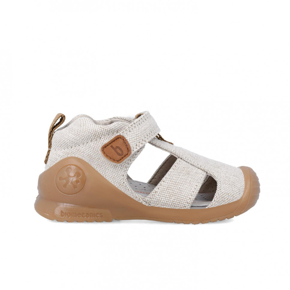 Biomecanics παιδικά ανατομικά πέδιλα Μπεζ 242188-B Beige Pique