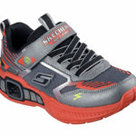 Skechers παιδικά αθλητικά παπούτσια με φωτάκια για αγόρια Light Storm Κόκκινο 400151L/GURD