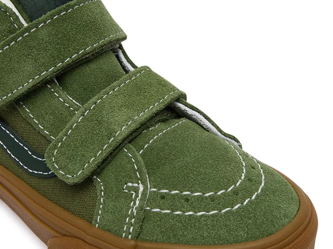 Vans Sk8-Mid Reissue V παιδικά sneakers μποτάκια για αγόρι Χακί VN000CYRGRK1 Gum Green Balsam