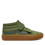 Vans Sk8-Mid Reissue V παιδικά sneakers μποτάκια για αγόρι Χακί VN000CYRGRK1 Gum Green Balsam