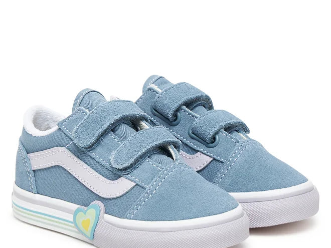 Vans Old Skool V Heart sneakers για κορίτσι VN000D4SCFL1 Citadel