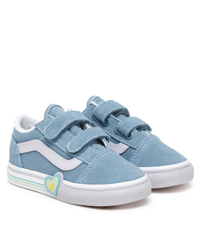 Vans Old Skool V Heart sneakers για κορίτσι VN000D4SCFL1 Citadel